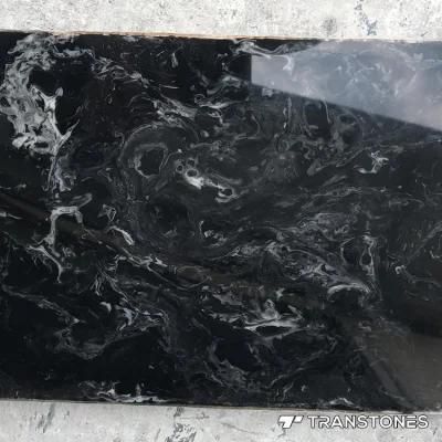 Transtones Black Faux Stone Sheet Interior Decors