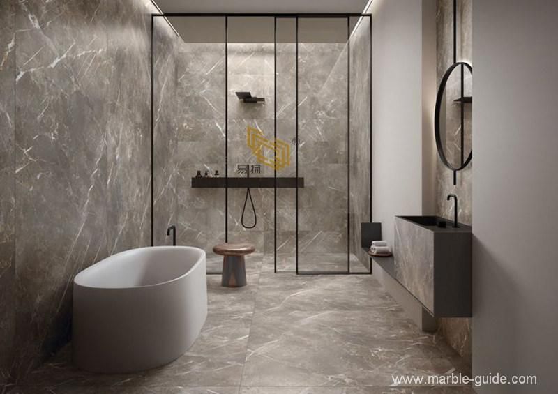 Factory Price Persian Gray Marble Slab for Dining Table/Countertop/Bathroom Decoration