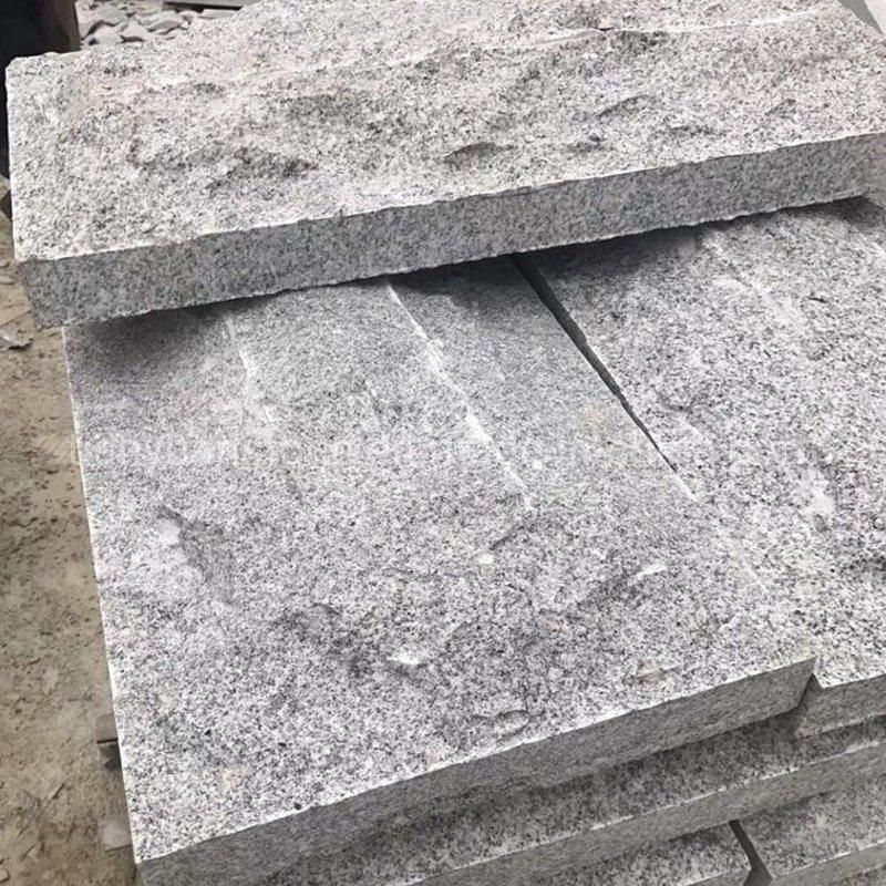 G603 Granite Wall Cladding Stone Mushroom Shape Decorative Wall Facing Stone