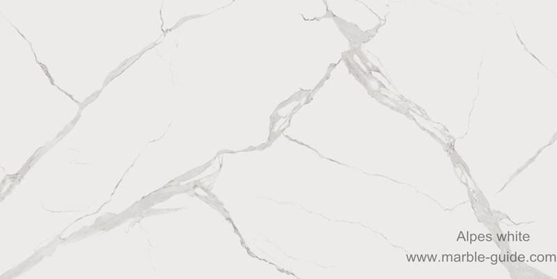 Interior Decoration White Sintered Stone for Decoration/Countertop/Kitchen/Bathroom/Island/Vanity