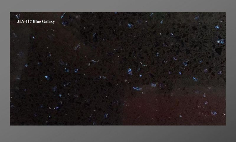 Golden Black Quartz Countertop Slab 10% Discount