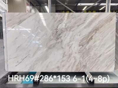 White Marble Palissandro White Wall Cadding Vanity Top Counter Top Background Flooring