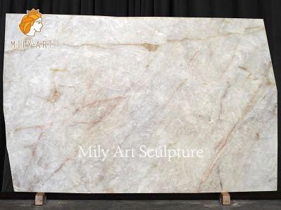 Wholesale Marble Calacatta Gold Slabs and Tiles Quartz Stone for Building Wall