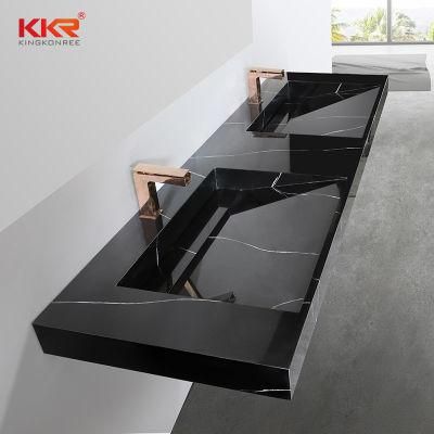 Customized Fabricating Solid Surface Bathroom Vanity Top