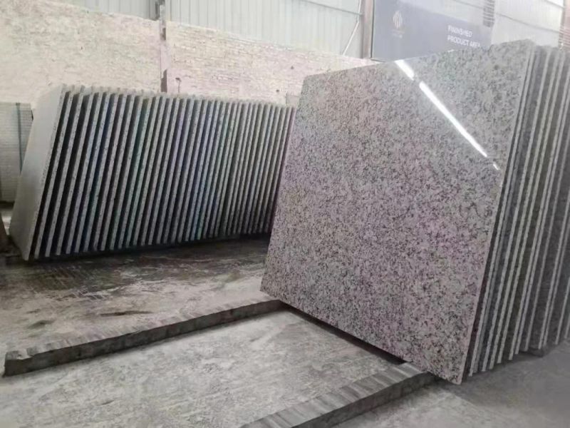 Diamond Grey Natural Grey Blue Granite Polished Slabs Tiles