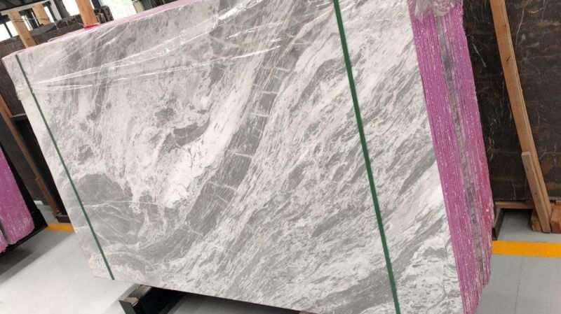 Auckland Grey Marble Natural Grey Marble Polished Slabs
