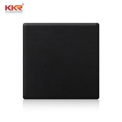 Black Artificial Stone Surface Sheets for Kitchen Countertop