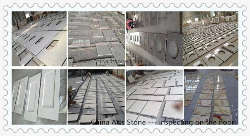 China Tiger Skin White Granite Countertop for Kitchen and Tile