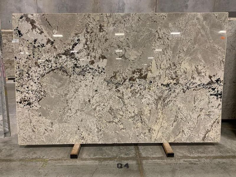 Adonis White Granite Slab for Countertop/Bar Top/Worktop