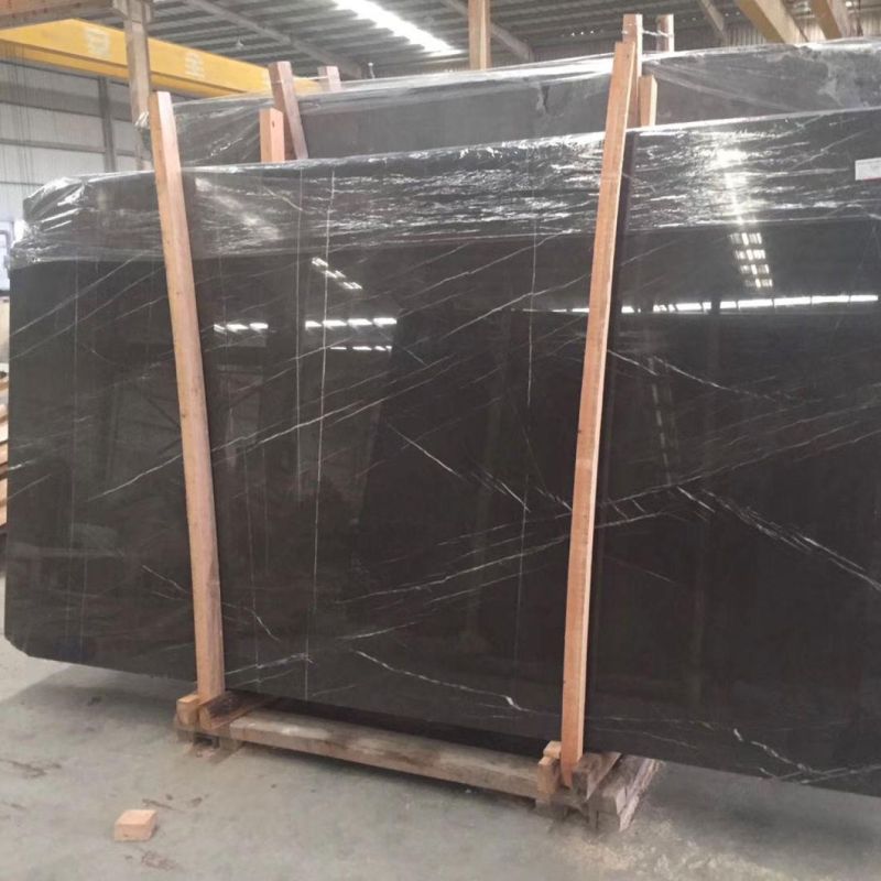 Chinese Factory Natural Gray Stone Slab Bulgaria Grey Marble for Wall Tile Countertop