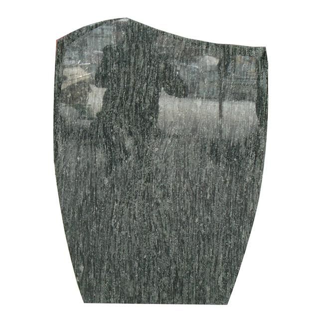Olive Green Granite Cemetery Memorial Blank Upright Headstones