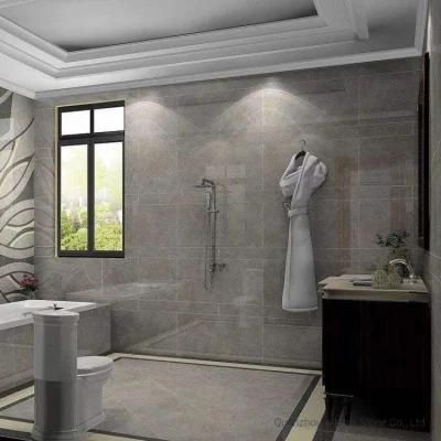 600X600 China Grey Marble Bathroom Flooring and Wall Tile Design Wholesale Price