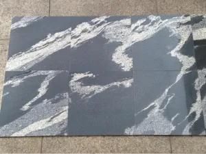 Fantasy Black Granite Tile/Slab for Decoration
