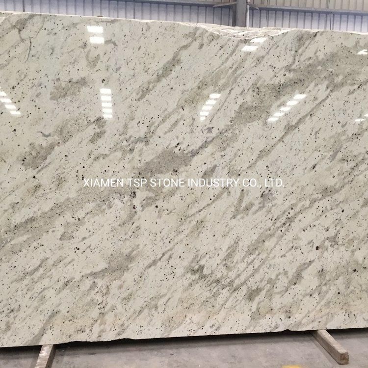 Andromeda White Granite Slabs (New Kashmir White) for Counter Top