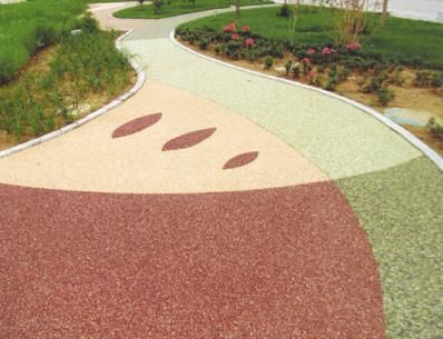 Garden Path and Bathroom Floor Decorative White Pebble Stone Tile