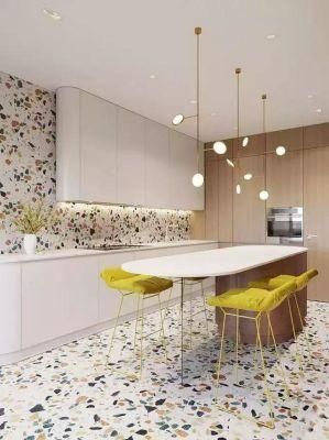 Cement Slab Terrazzo Wall Floor Tiles with Colorful Glass Flakes