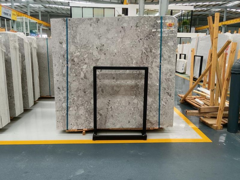 Grey/White/Black/Red/Brown/Green/Golden/Yellow/Polished Prince Grey Natural Stone Polished Marble for Slab/Countertops/Wall/Floor Tile
