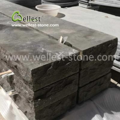 Acid Pickling Split Edge Brown Bluestone Limestone Kerb Stone Curbstone