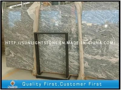China Juparana / Sand Wave Granite Gang Saw Cheap Paving Slabs