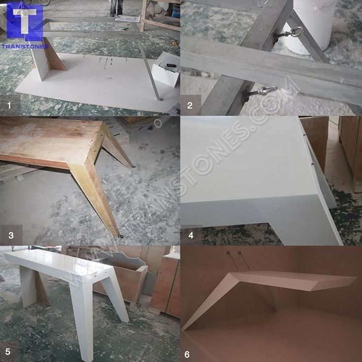 White Office Reception Desk Small Reception Desk