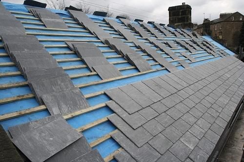 Black Slate, Used in The Roof Building Material