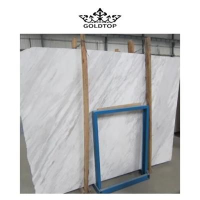 Factory Wholesale Natural Stone Floor/Wall Tile Decoration Countertop Volakas White Marble for Home