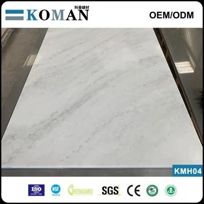 2022 Marble Looking Solid Surface Sheets Thermoforming Material OEM/ODM