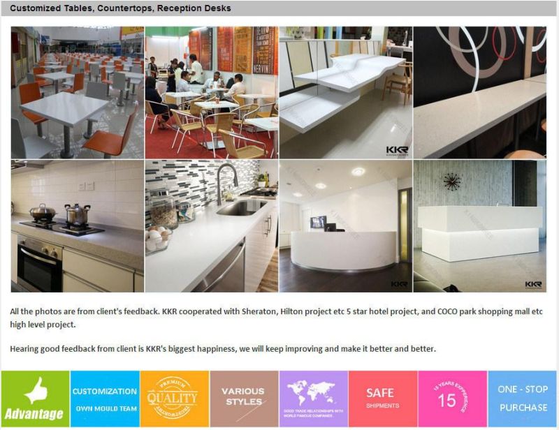 Artificial Marble Building Material Wall Tile Decorative Solid Surface Sheets Price Stone for Kitchen Countertop