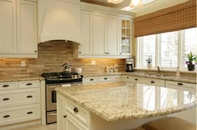 Polished Giallo Ornamental Yellow Natural Granite for Kitchen Island/Countertops Wholesale