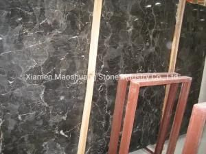 Polished China Dark Emperador Brown Marble Stone for Wall and Floor