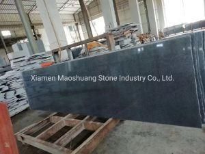 China Black Pearl Dark Grey Granite Small Half Slabs