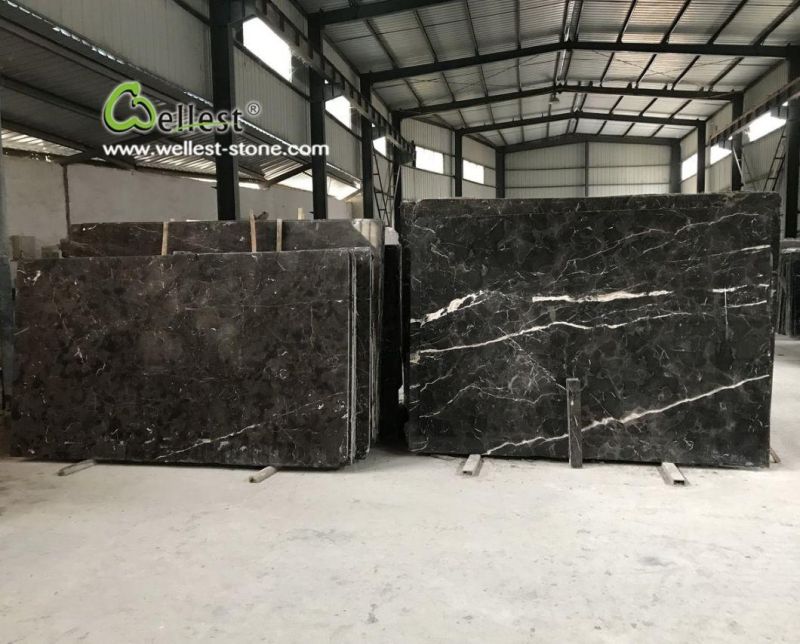 M700 Chinese Dark Light Emparador Marble Slab for Countertop Table Top