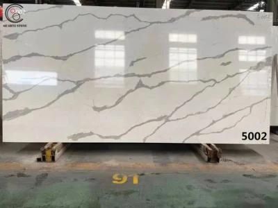 Artificial Slab Calacatta Quartz Factory Hot Sale Calacatta Quartz Slate