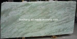 China Multicolor Green Marble Slab