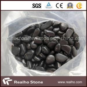 Natural Black Polished Pebble Stone for Garden Landscape