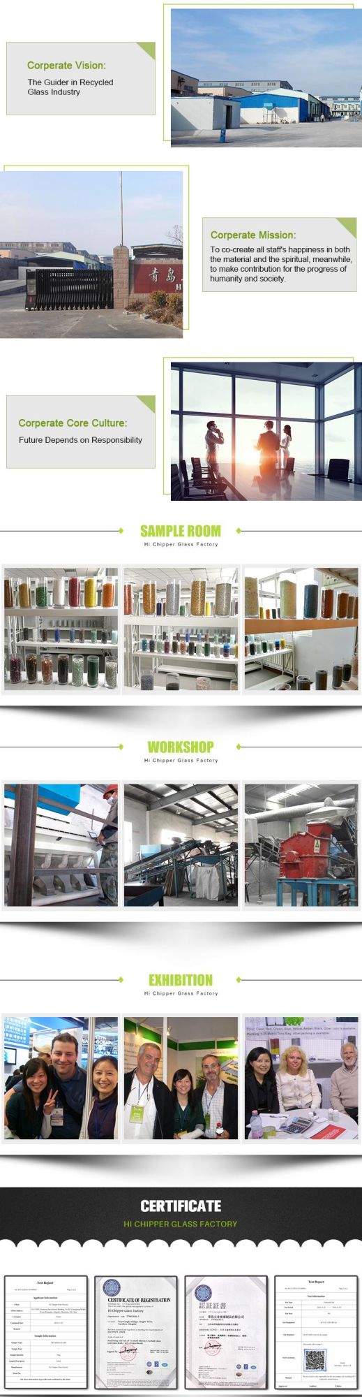Cheap Price Crushed Opaque White Glass Chips Manufacturer Supplier for Engineered Stone Products