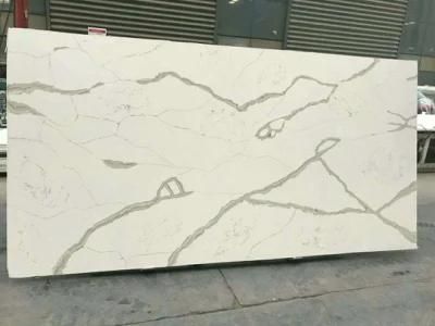 Marble Series Carbon Copy Ot 0119 Quartz Stone Slab for Kitchen and Bath Design Tiles for Flooring Wall panel, Engineered Quartz Slabs