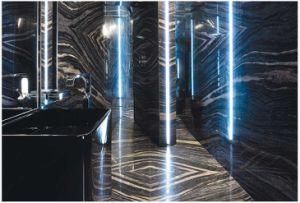 High Quality Kenya Black / Black Oak Marble Slabs/Tiles for Walling/Flooring/Kitchen/Bathroom