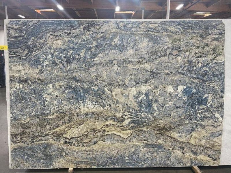 Blue/Gray Azurite Granite for Countertop/Kitchen Top/Wall