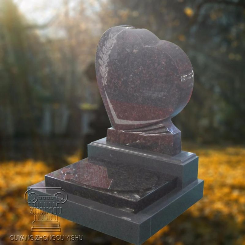 Black Granite Tombstone and Monument
