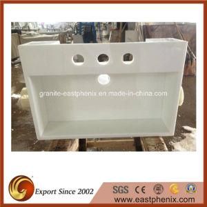 Wholesale White Nano Crystallized Glass Vanity Top for Bathroom