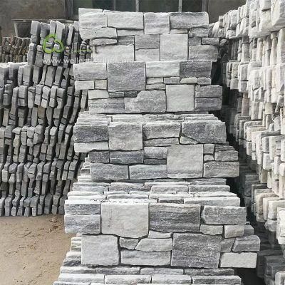 Cloudy Grey Wall Panel Exterior Natural Stone Cladding