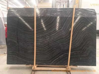 Quality Wood/Black/Grey/Green Forest Marble for Flooring/Wall/Background/Countertops 2cm Slabs Wholesale