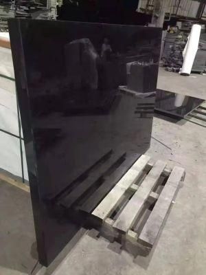 Natural Polished Hebei Black Granite for Building Interior and Exterior Wall Decoration