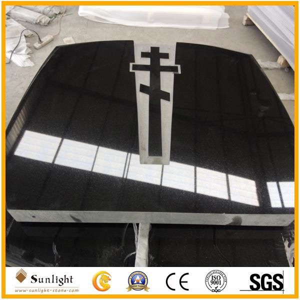 Absolute Shanxi Black Granite Slabs for Tombstone/Headstone/Monument