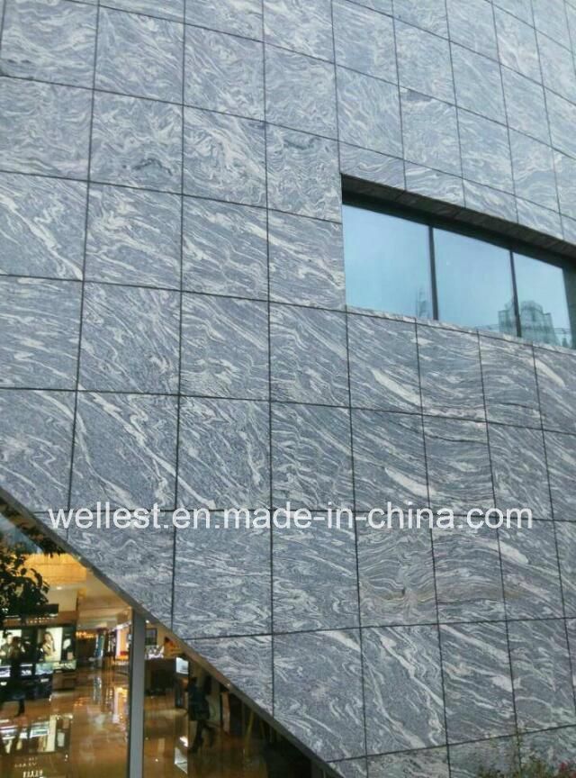 G261 Juparana Grey Polished Wall Cladding Granite Tile