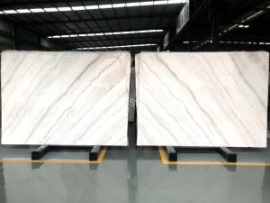 Natural Stone White Polished Marble Slabs for Interiors/ Exterior/Outdoor Floor/Wall