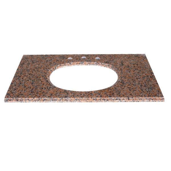 Polished Stone Granite Marble Bathroom Vanity Top