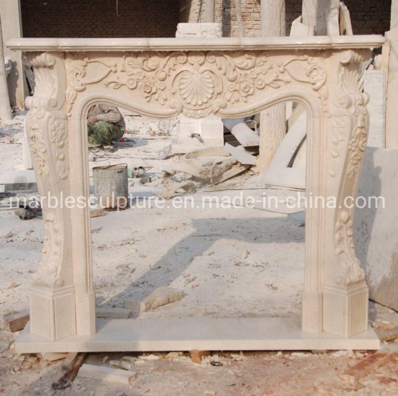 Hot Selling Factory Wholesale Classic Marble Fireplace (SYMF-275)