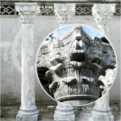 Decorative Roman Column Pillar Stone Architectural Columns
